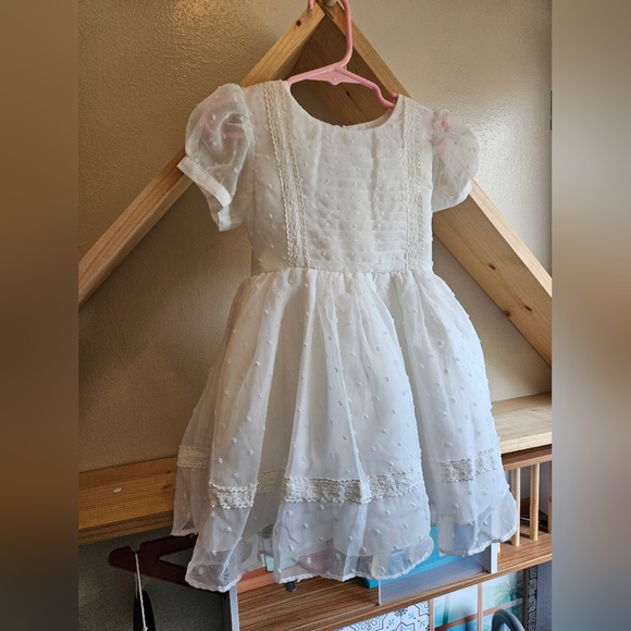 3T Swiss Dot Tea Dress - Picture 2 of 3